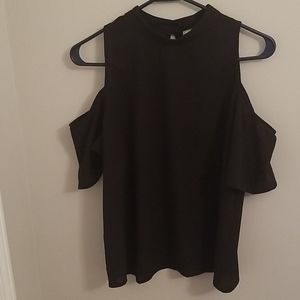 Paper Crane cold shoulder blouse